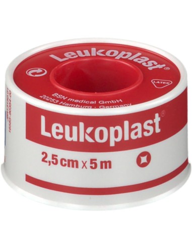 Leukoplast Cerotto Rocchetto 2,5cmx5m