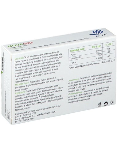 Novasid 20 Compresse