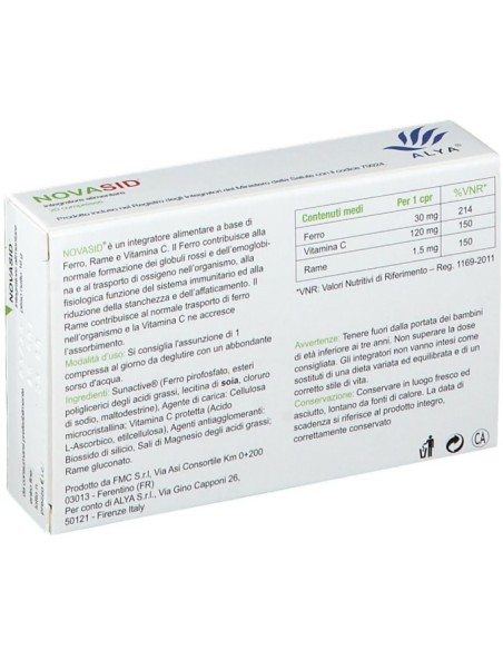 Novasid 20 Compresse