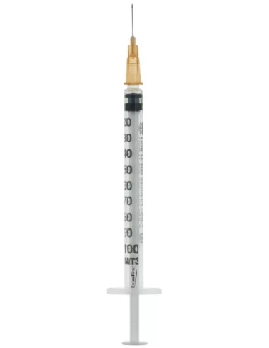 Siringa per Insulina Extrafine 1ml 100 UI Ago...