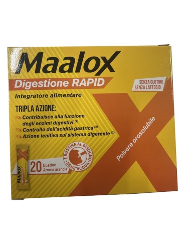 MAALOX DIGESTIONE RAPID 20 BUSTINE DA 2 G