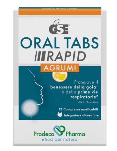 GSE ORAL TABS RAPID AGRUMI 12 COMPRESSE...