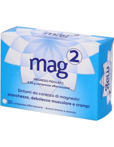 Mag 2 20 Compresse Effervescenti 2,25g
