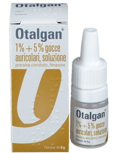 Otalgan Gocce Auricolari 6g 5% + 1%