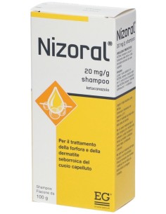 Nizoral Shampoo Flacone 100g 20mg/g