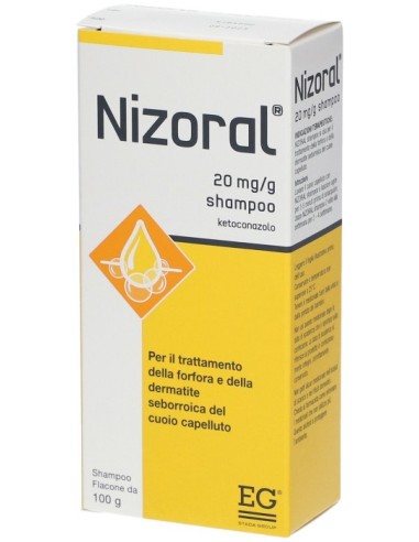 Nizoral Shampoo Flacone 100g 20mg/g