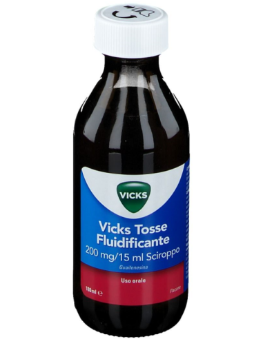 Vicks Tosse Fluidificante Sciroppo 180ml