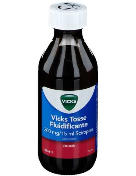 Vicks Tosse Fluidificante Sciroppo 180ml
