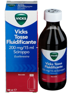 Vicks Tosse Fluidificante Sciroppo 180ml