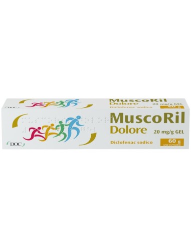 Muscoril Dolore 20 mg/g Gel 60g
