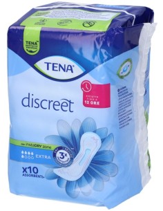 Tena Discreet Extra Assorbente 10 Pezzi