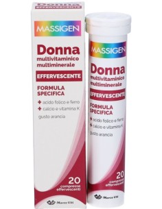 Massigen Dailyvit+ Donna 20 Compresse Effervescenti