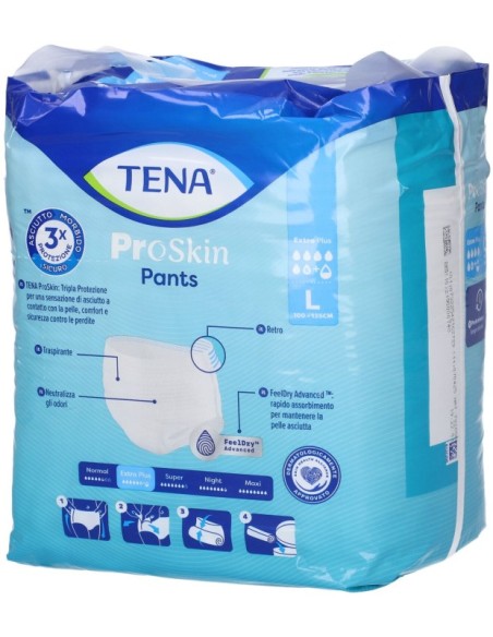 Tena Pants Extra Plus Mutandine Assorbenti Large 10 Pezzi