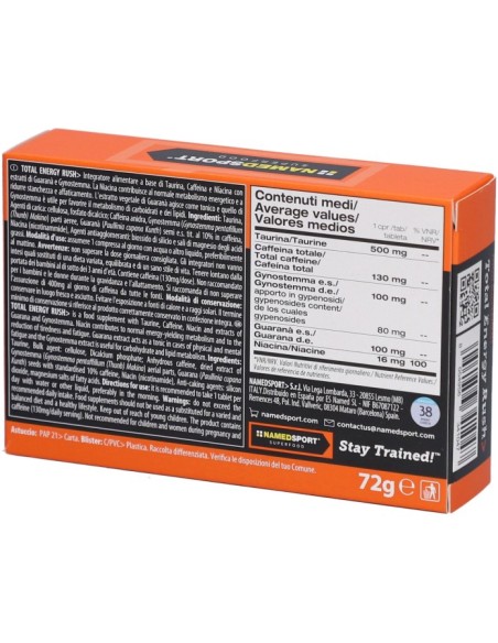 Named Sport Total Energy Rush 60 Compresse