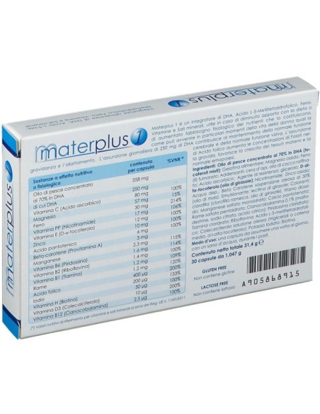 Materplus 1 30 Capsule 1,47g