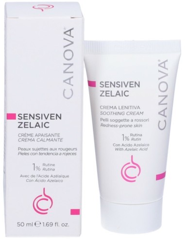 Canova Sensiven Zelaic Crema Viso Lenitiva 50ml