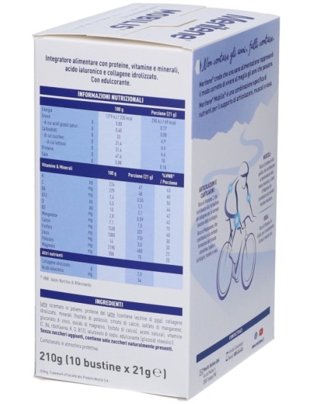 Meritene Mobilis 10 Bustine Gusto Vaniglia