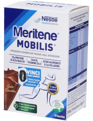 Meritene Mobilis 10 Bustine Gusto Cioccolato