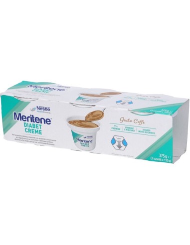 Meritene Diabet Creme Caffè 3x125g