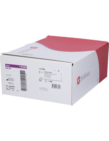 Hollister Extyra Catetere Esterno Autoadesivo Inview Diametro 29mm 30 Pezzi