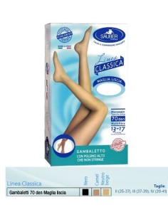 SAUBER GAMBALETTO MAGLIA LISCIA 140 DENARI BEIGE 2