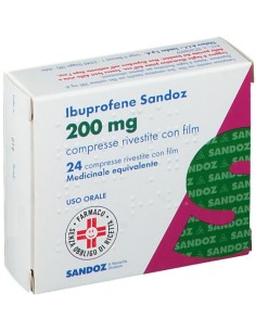 Ibuprofene Sandoz 200mg 24 Compresse