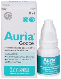 Auria Gocce Auricolari Cani/Gatti 10ml