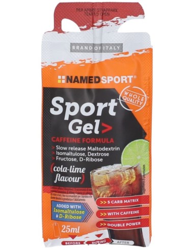 Named Sport Gel Cola Lime 25ml