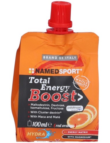 Named Sport Total Energy Boost Red Orange 100ml