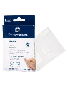 DERMOVITAMINA RAGADI CEROTTI 8 PEZZI