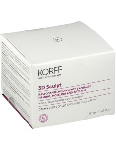 Korff 3D Sculpt Crema Viso/Collo 50ml
