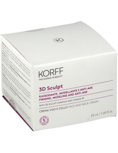 Korff 3D Sculpt Crema Viso/Collo 50ml
