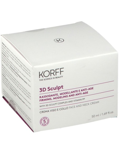 Korff 3D Sculpt Crema Viso/Collo 50ml
