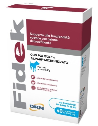 DRN FIDEK 40 COMPRESSE 1,5 G