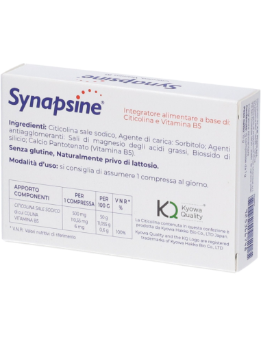 Synapsine 15 Compresse