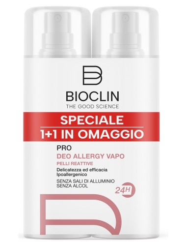 BIOCLIN DEODORANTE PRO ALLERGY VAPO 2 PEZZI 100...