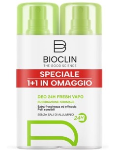 BIOCLIN DEODORANTE 24H VAPO FRSG NUOVA FORMULA 2 PEZZI...