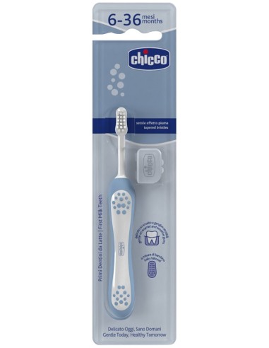 CHICCO SPAZZOLINO 6 MESI+ AZZURRO