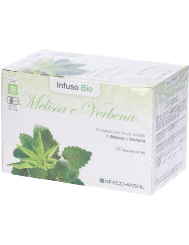 Specchiasol Infuso Tisana Melissa/Verbena 20 Buste