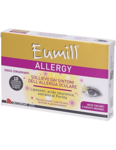 Eumill Allergy Gocce Oculari 10 Flaconcini