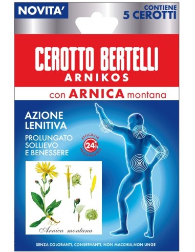 BERTELLI CEROTTO ARNIKOS CON ARNICA MONTANA 5...