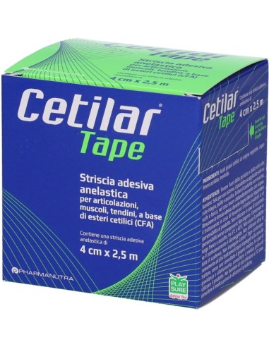 Cetilar Tape Striscia Adesiva Anelastica 4cmx2cm