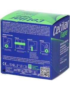 Cetilar Tape Striscia Adesiva Anelastica 4cmx2cm 2