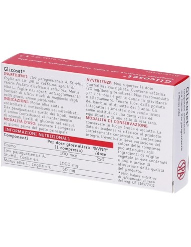 Glicoset 30 Compresse