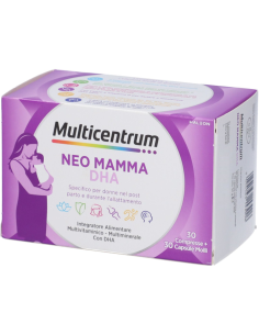 Multicentrum Neo Mamma DHA 30 Compresse + 30 Capsule Molli
