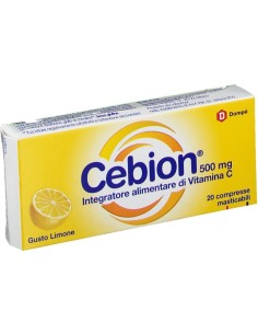 Cebion 500mg Gusto Limone 20 Compresse