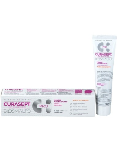 Curasept Biosmalto Mousse Denti Sensibili 50ml
