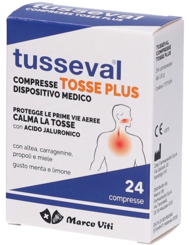 Tusseval Tosse Plus 24 Compresse