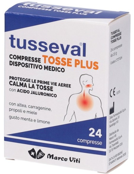 Tusseval Tosse Plus 24 Compresse
