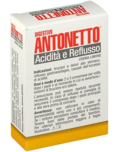 Digestivo Antonetto Acidità e Reflusso Crema...